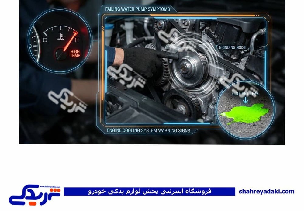  از کجا بفهمیم واتر پمپ خراب شده؟
